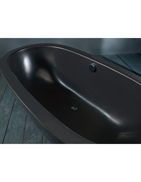 Silkstone Graphite vonia Paa Dolce 1800x900 laisvai pastatoma
