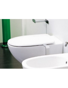 Unitazo dangtis Flaminia Spin soft-closing lėtai užsidarantis