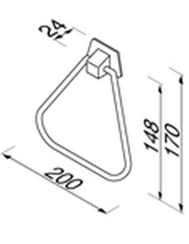 Rankšluosciu laikiklis -žiedas 200mm...