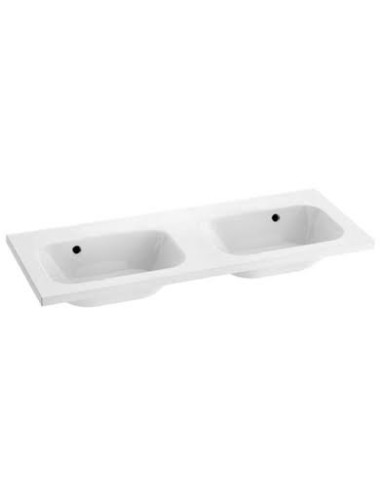 Ravak Chrome 1200 dvigubas praustuvas su persipylimu lieto marmuro