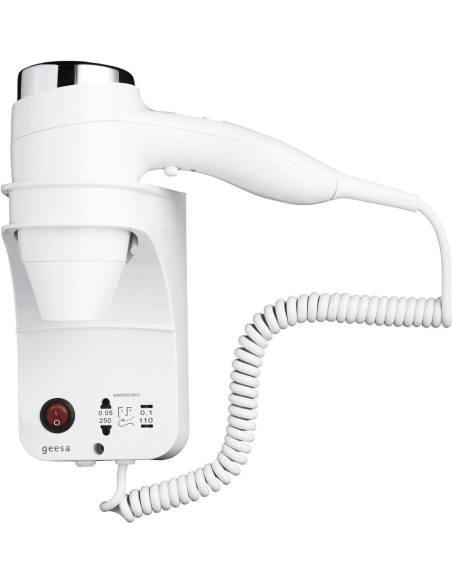 Plauku džiovintuvas 1400W, 3 greiciu, baltas Geesa Hairdryer 6474