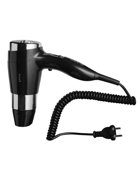 Plauku džiovintuvas 1600W, 3 greiciu, juodas/chrominis Geesa Hairdryer 6482