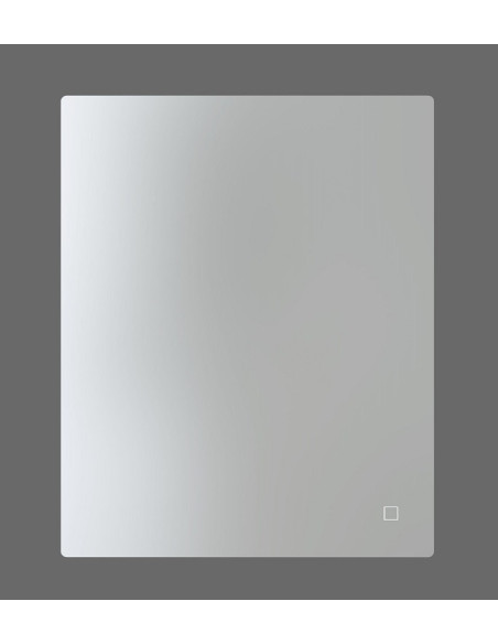 Šviečiantis LED veidrodis IP44, vartomas Grace 600x800