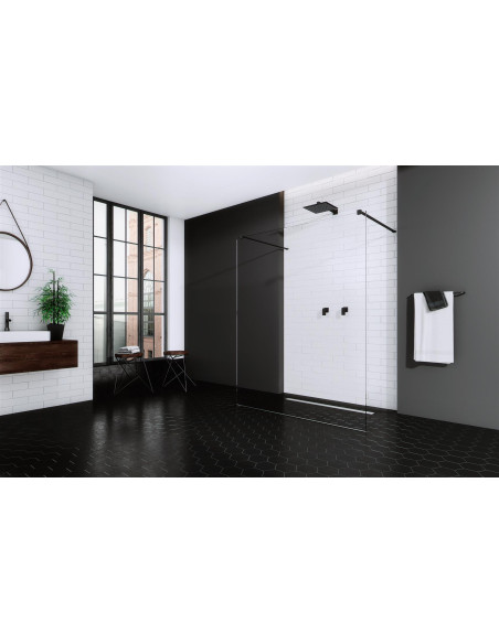 Radaway Modo New Black I nejudanti dušo sienelė