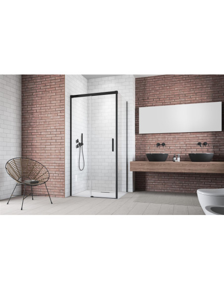 Radaway Idea Black KDJ kampinė dušo kabina 