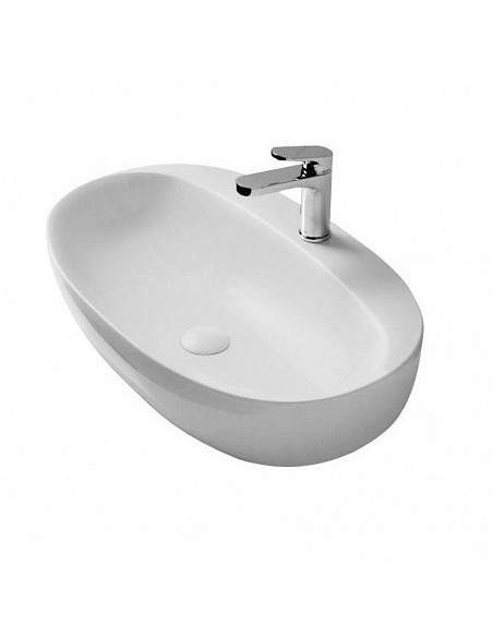 Praustuvas Azzurra Elegance Circle 600x420 su anga maišytuvui