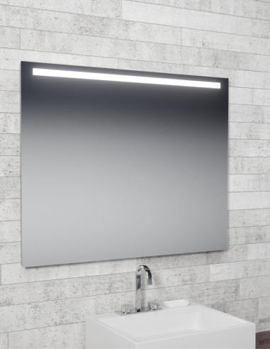 Keturkampis veidrodis EASY 01 su LED apšvietimu