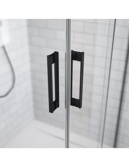 Radaway Idea Black PN DWD vonios sienelė
