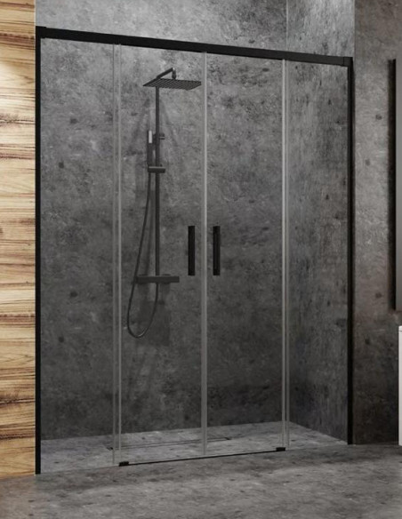 Radaway Idea Black DWD dušo durys