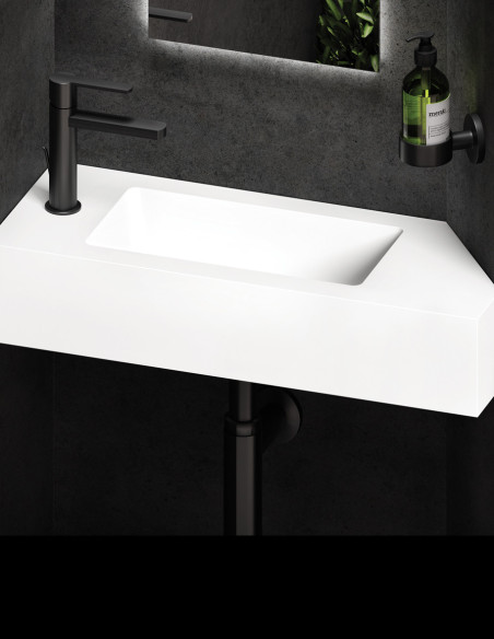 Nestandartinis praustuvas Stretto Silkstone