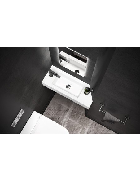 Nestandartinis praustuvas Stretto Silkstone