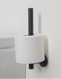 Juodas WC popieriaus...