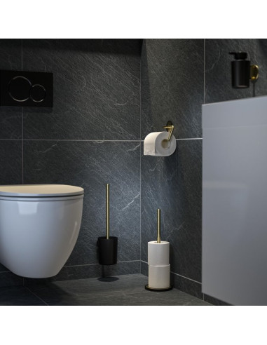 WC popieriaus laikiklis Tune su dangčiu