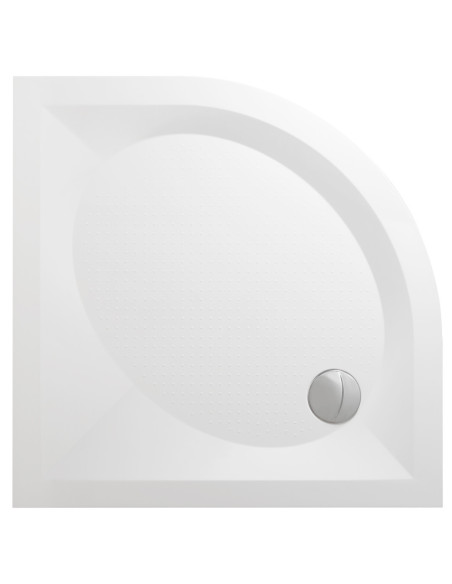 Lieto akmens pusapvalis dušo padėklas PAA ART RO R550
