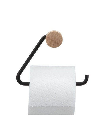 Juodas WC popieriaus laikiklis SEM, juodas matinis