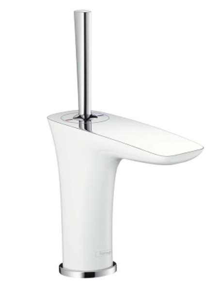 Maišytuvas praustuvui Hansgrohe PuraVida 100 baltas/chromas