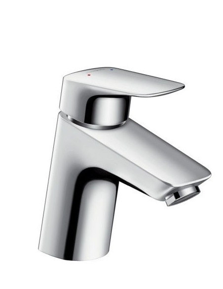 Maišytuvas praustuvui Hansgrohe Logis 70 su dugno vožtuvu chromas