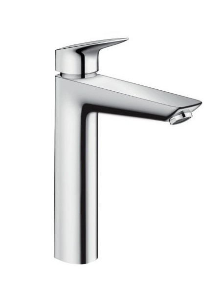 Maišytuvas praustuvui Hansgrohe Logis 190 su dugno vožtuvu chromas