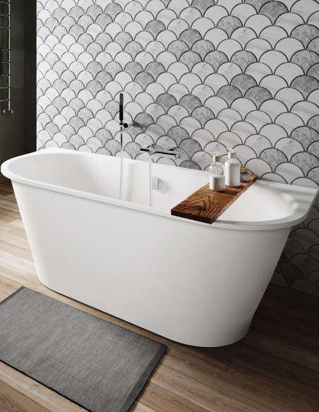 Lieto akmens masės vonia Paa Vario XL 1850x800