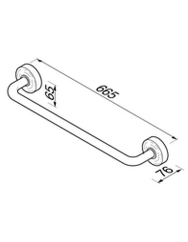 Rankšluosciu laikiklis 60cm, 24mm...