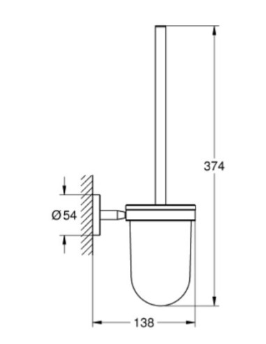 Grohe Rapid SL WC potinkinio rėmo komplektas (6in1)