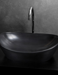 Silkstone praustuvas Amore Graphite 600x370