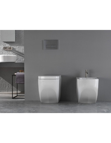 Pristatomas unitazas Hatria NEXT PURE RIM RIMLESS su soft close dangčiu