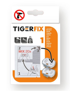 TigerFix 1 aksesuarų klijai