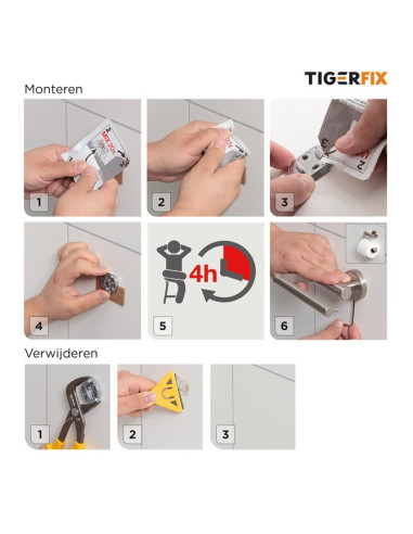 TigerFix 2 aksesuarų klijai