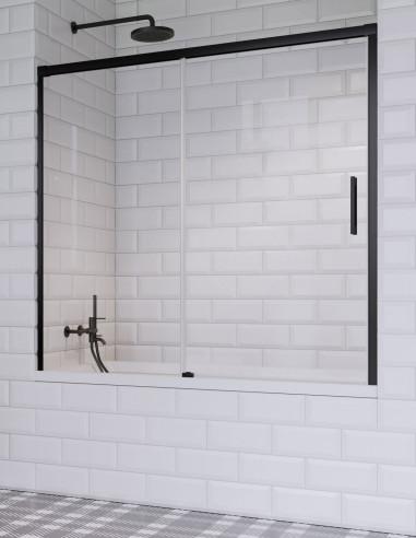 Radaway Idea Black PN DWJ vonios sienelė 1700x1500