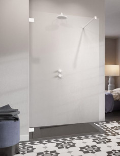 Radaway Essenza Pro White Walk-in nejudanti dušo sienelė