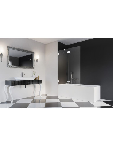 Radaway Essenza Pro White PND II vonios sienelė
