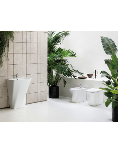 Grindinis praustuvas AZZURRA HERA baltas blizgus 630x430