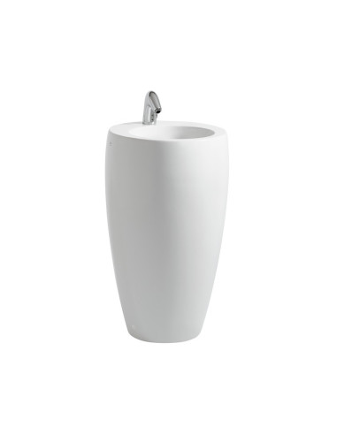 Grindinis praustuvas LAUFEN ILBAGNOALESSI ONE baltas blizgus 530x530