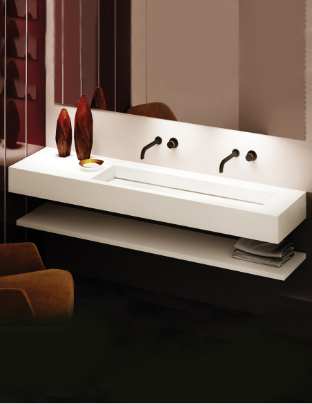 Nestandartinis praustuvas Modo Flow Silkstone
