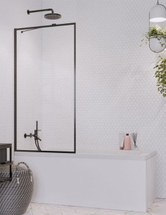 Radaway IDEA Black PNJ II Frame vonios sienelė