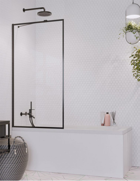 Radaway IDEA Black PNJ II Frame vonios sienelė