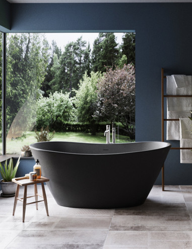 Paa Amore Silkstone Graphite laisvai pastatoma vonia