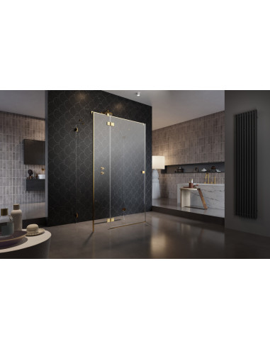 Radaway Essenza Pro Gold KDJ+S kampinė dušo kabina 