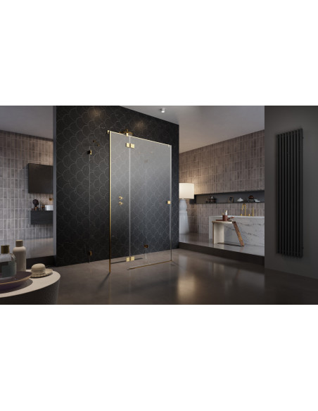 Radaway Essenza Pro Gold KDJ+S kampinė dušo kabina 