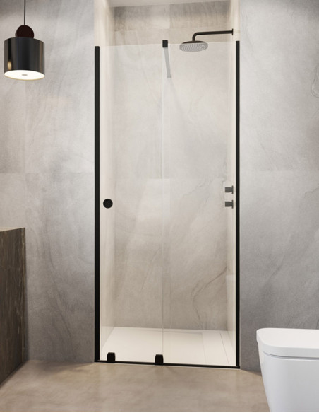 Radaway Furo Black DWJ RH dušo durys 