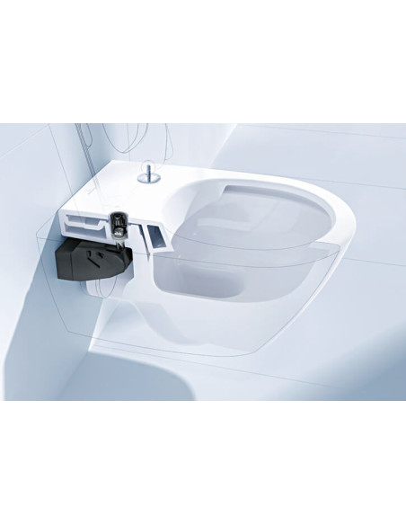 Pakabinamo WC komplektas - Tece 4in1 rėmas + unitazas Villeroy&Boch Subway 2