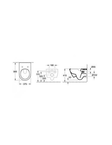 unitazas Villeroy&Boch Subway 2
