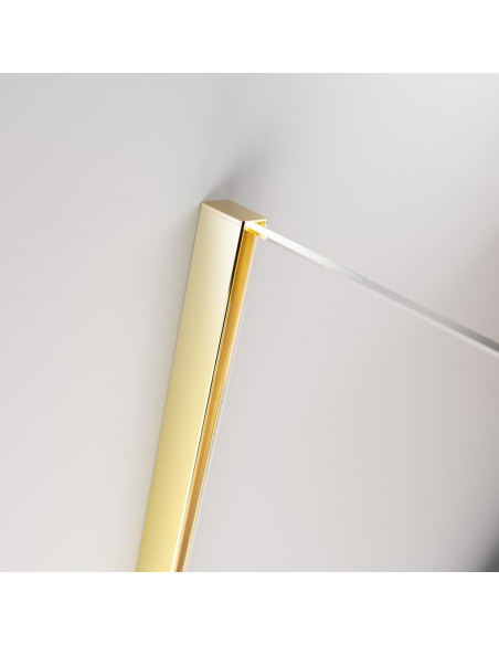 Radaway Furo Gold Walk-in nejudanti dušo sienelė