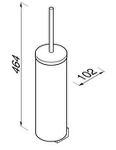 WC šepetys su laikikliu Geesa Nexx...