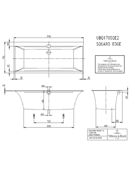 Villeroy & Boch Squaro Edge 12