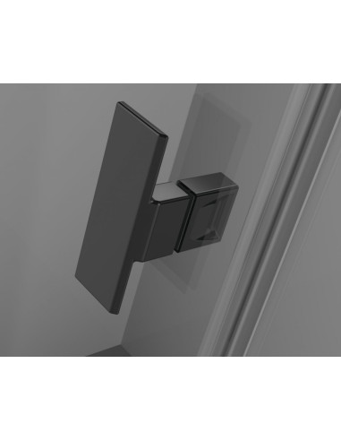 Radaway Nes Black DWD+S kampinė dušo kabina