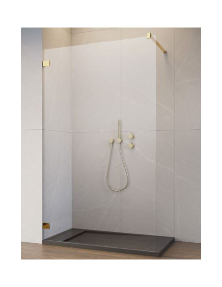Radaway Essenza Pro 8 Gold Walk-in nejudanti dušo sienelė