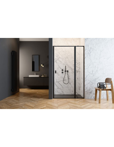 Radaway Nes 8 Black DWJ II dušo durys