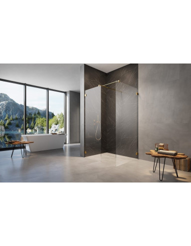 Radaway Essenza Pro Gold Walk-in III...